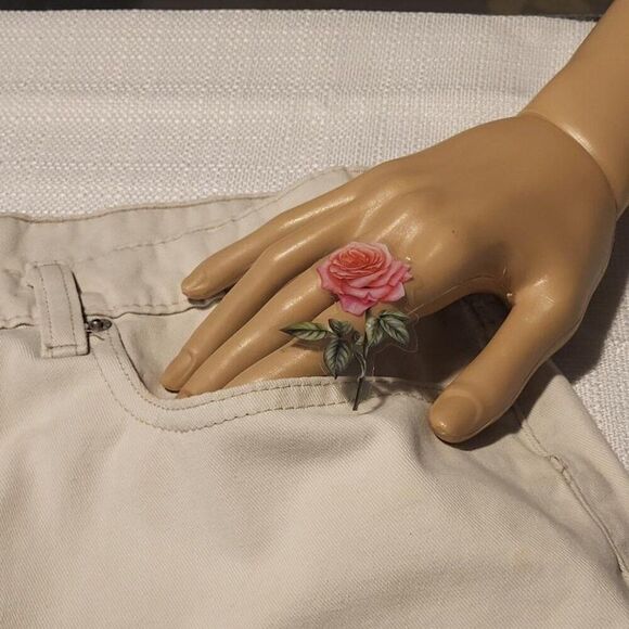 Polo, Not Worn, Women's Tan, Shorts, size 12, Length 14 Inches - Picture 5 of 7